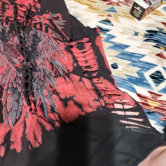 None Accessories - AFFLICTION BODY SUIT LARGE